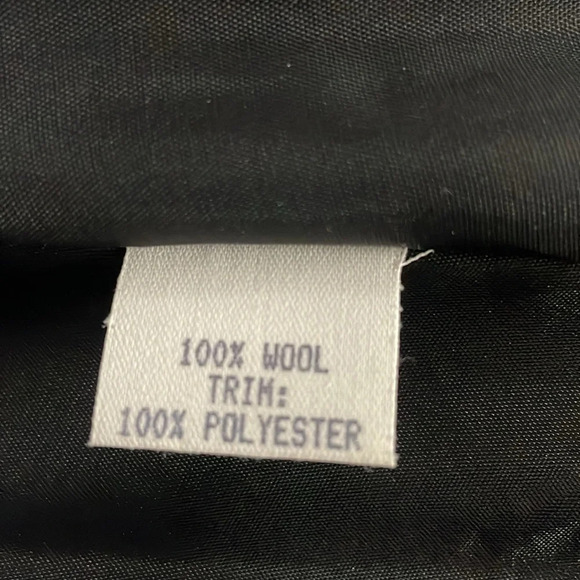 Kay Unger New York Coat Dress Jacket Wool Button Front Black Ivory Rare Formal - Picture 13 of 16